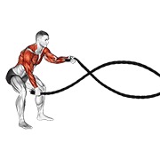 Frânghii de luptă (battle ropes)