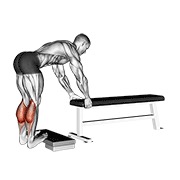 Ridicare de gambe aplecat (donkey calf raise)