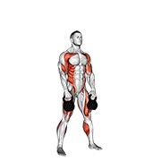 Smulgere dublă cu kettlebell