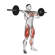 Squat jerk cu haltera