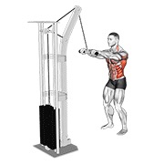 Ramat tip caiac Thibaudeau, la cablu