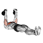 Împins alternativ pe sol, cu kettlebell