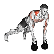 Ramat renegat alternativ, cu kettlebell