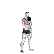 Împins Arnold cu kettlebell