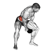 Figura de 8 cu kettlebell