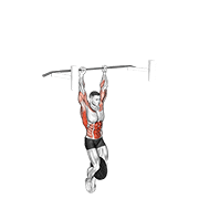 Muscle-up cu greutate (la bară)